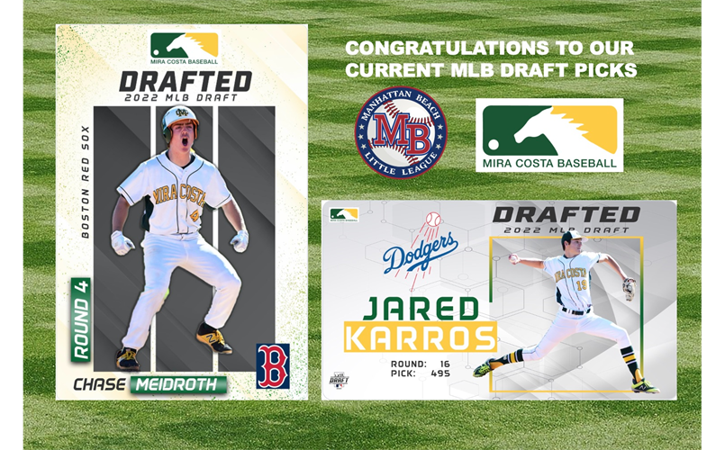 2022 MLB DRAFT PICKS - MEIDROTH & KARROS
