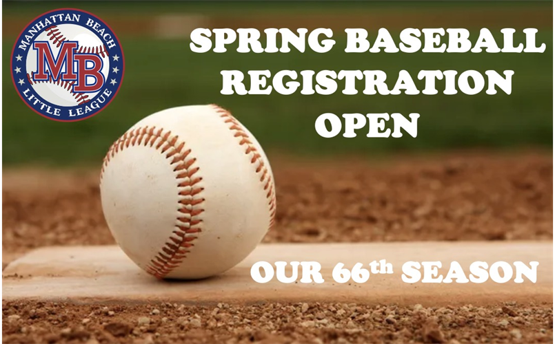 SPRING REGISTRATION OPEN